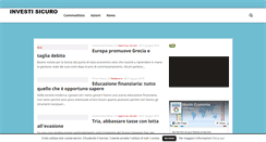 Desktop Screenshot of investisicuro.com